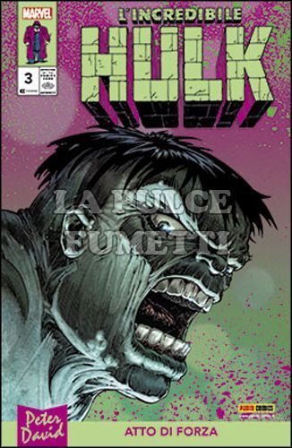 EROI D'AUTORE VINTAGE - L'INCREDIBILE HULK - PETER DAVID # 3: ATTO DI FORZA